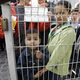 In front of a primary school outside Paris, where two children of Algerian illegal immigrants had been detained, September 2005, Pantin, France
JACK GUEZ/AFP/Getty Images